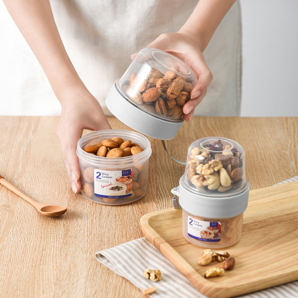 Caja portátil de doble capa pa - Baby Food Jars With Lids reseña y precio