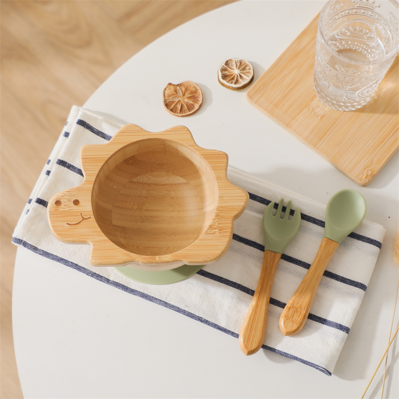 Juego de vajilla de madera par - Baby Food Menu reseña y precio