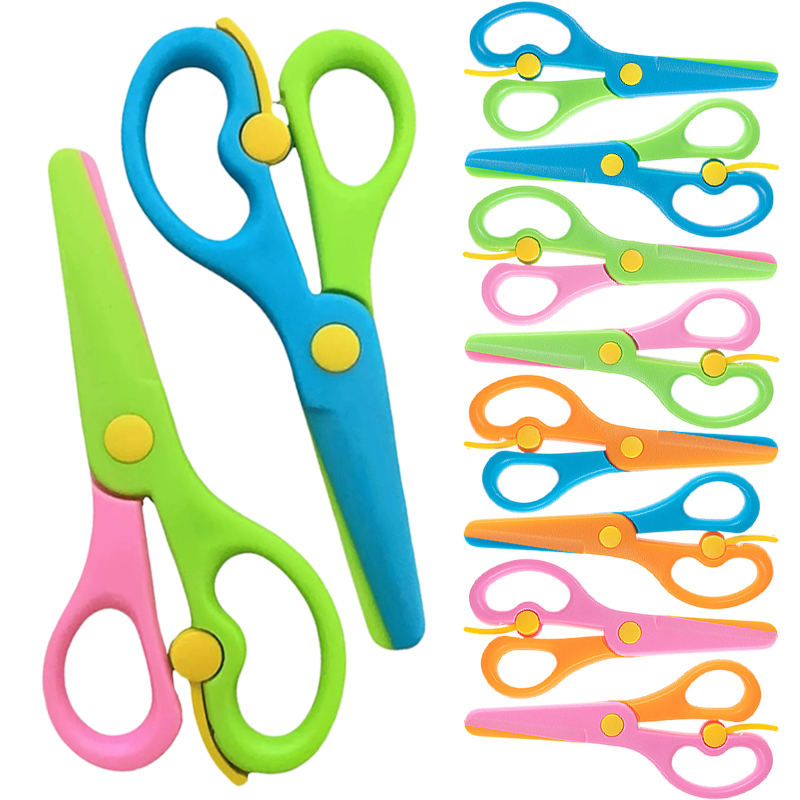 Tijeras de plástico de doble C - Baby Food Scissors reseña y precio