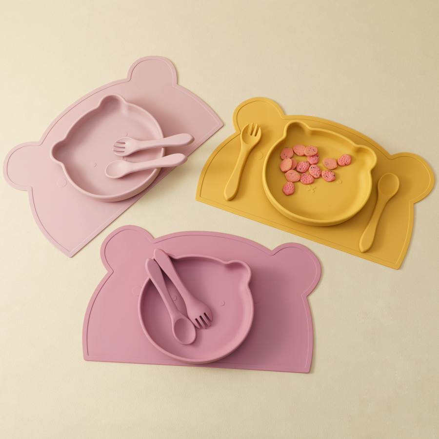 Vajilla de silicona sin BPA pa - Baby Food Menu reseña y precio