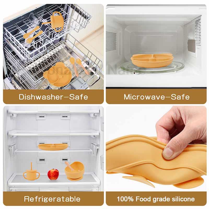 Juegos de platos de alimentaci - Baby Food Menu reseña y precio