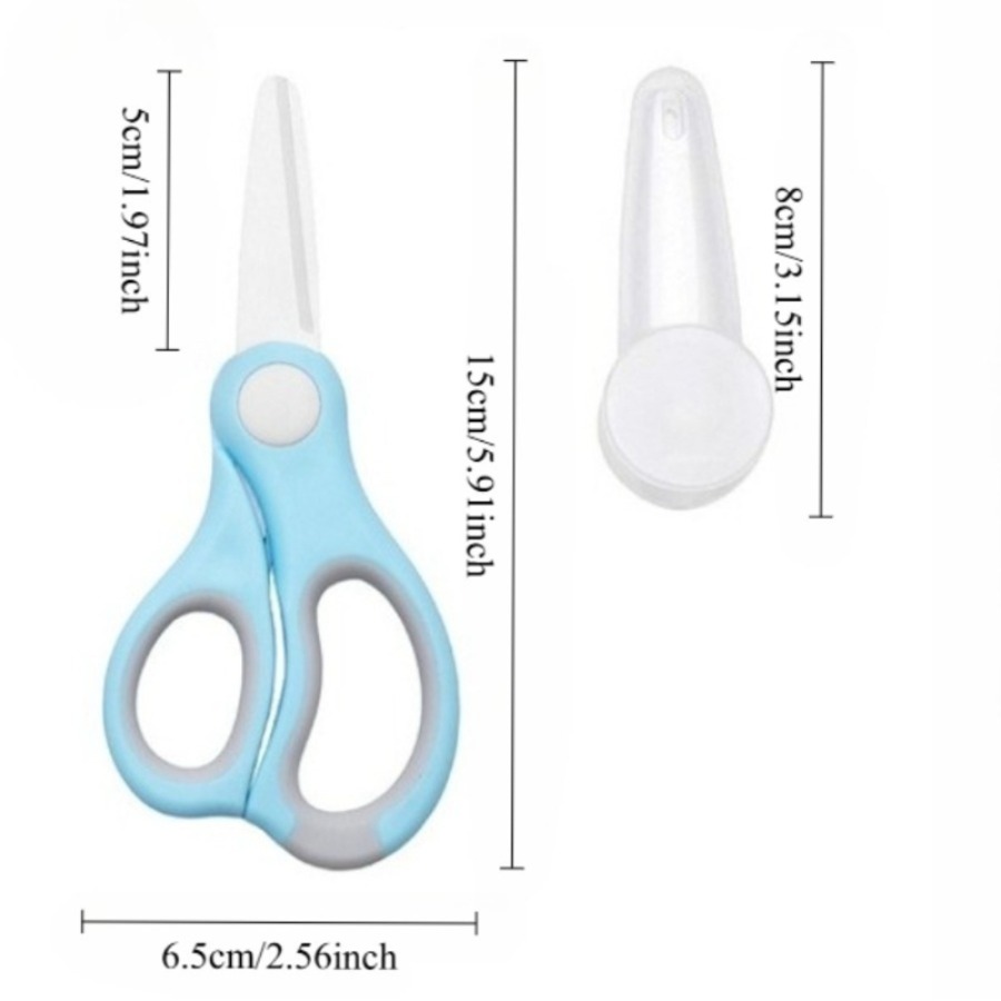 Tijeras para alimentos con res - Baby Food Scissors reseña y precio