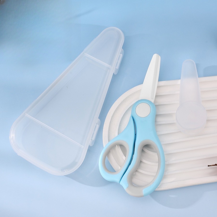 Tijeras para alimentos con res - Baby Food Scissors reseña y precio