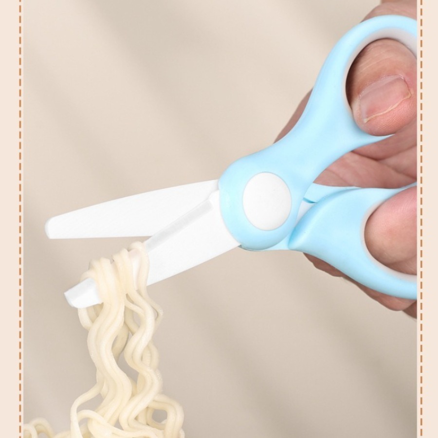 Tijeras para alimentos con res - Baby Food Scissors reseña y precio