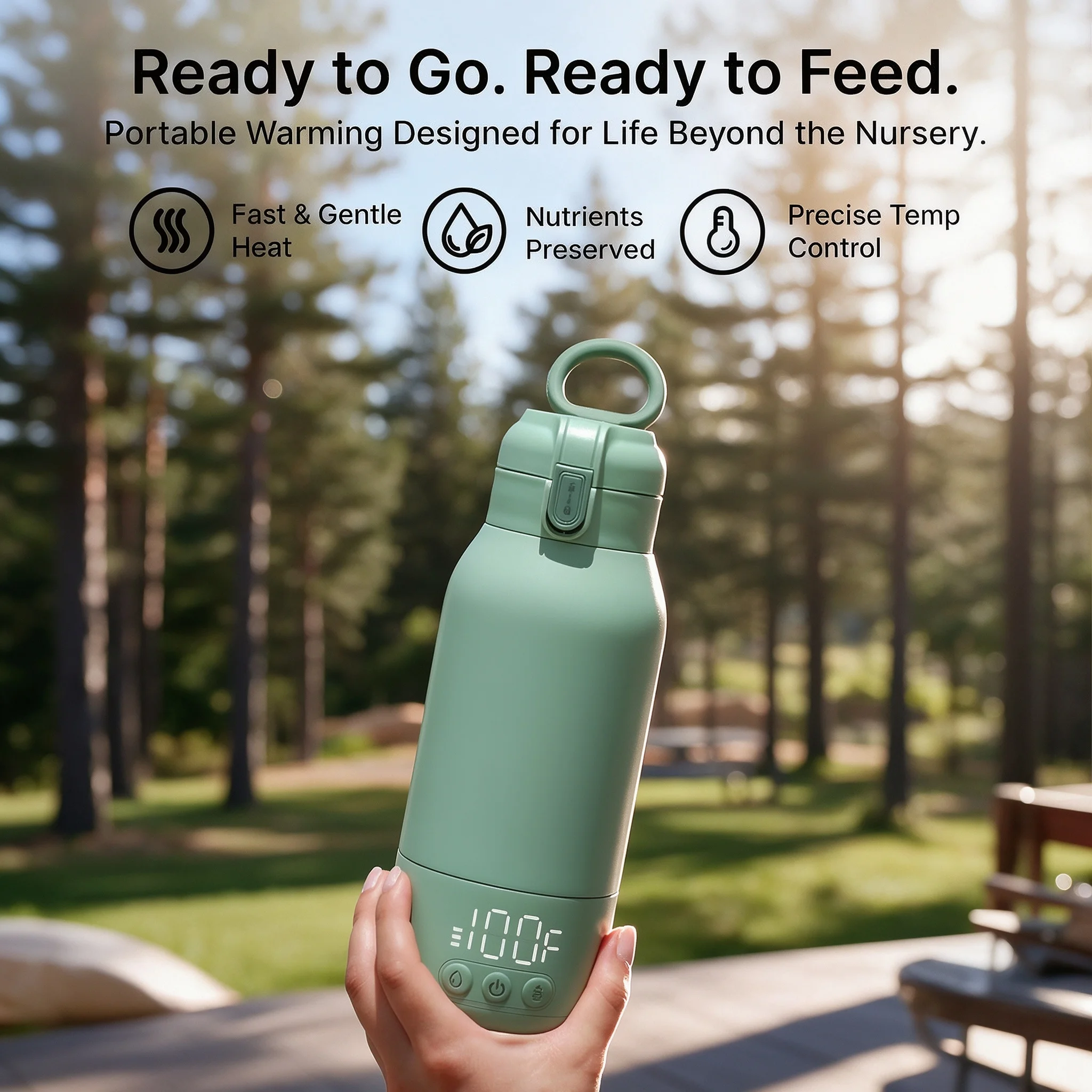 Calentador de biberones portát - Baby Food Warmer reseña y precio
