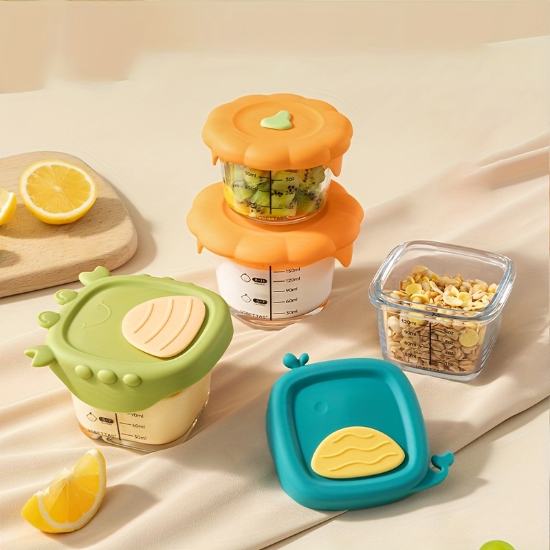 Contenedor de comida para bebé - Baby Food Jars With Lids reseña y precio