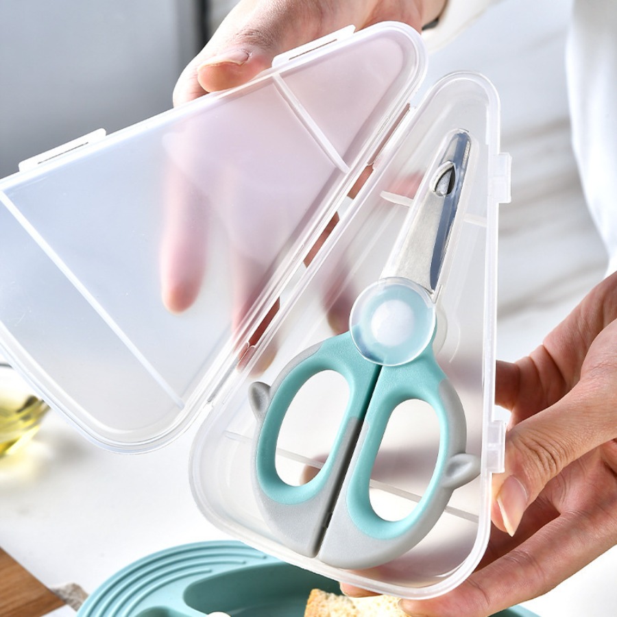 Tijeras auxiliares para alimen - Baby Food Scissors reseña y precio