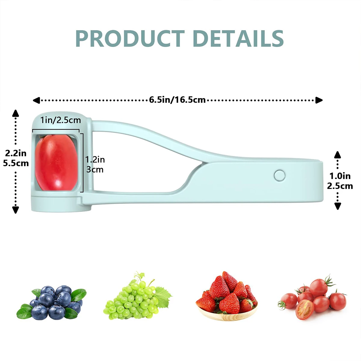 Cortador de tomates y uvas, se - Baby Food Vegetables reseña y precio